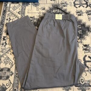 Brooks Brothers The Friday Pants XXL khaki Grey mens Cotton casual baggy